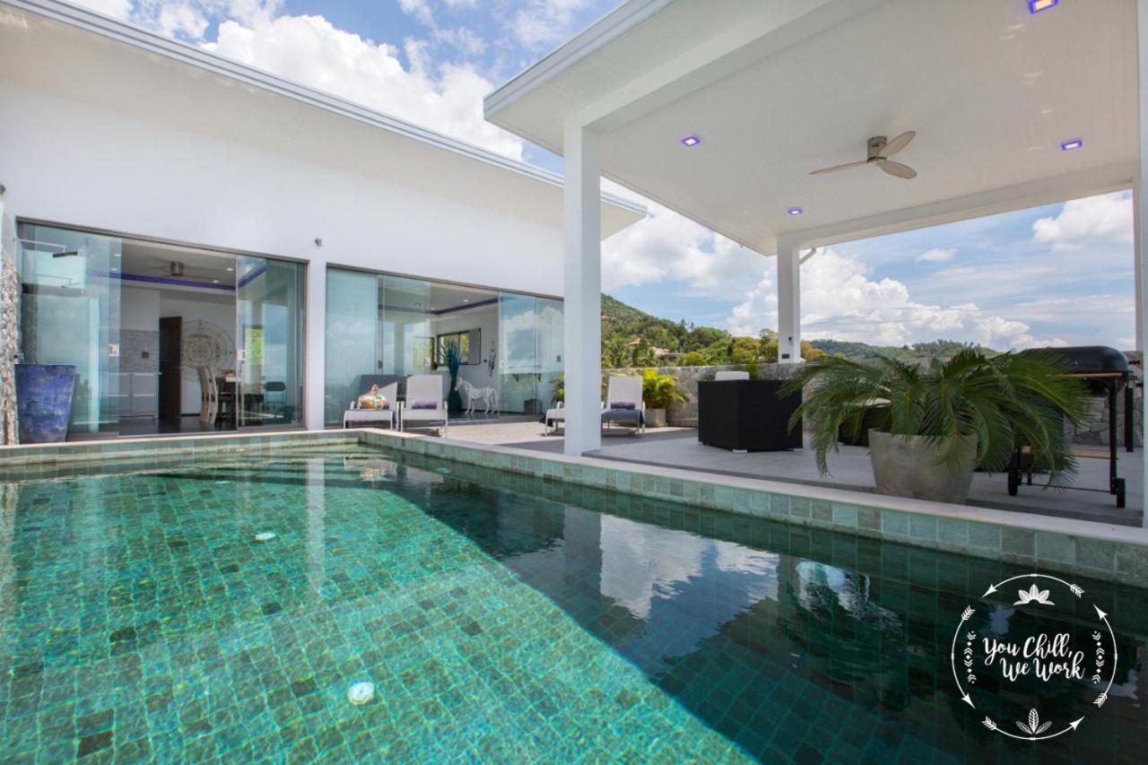 Villa Azur, 4 Bedrooms, Ocean View Chaweng  Exterior foto