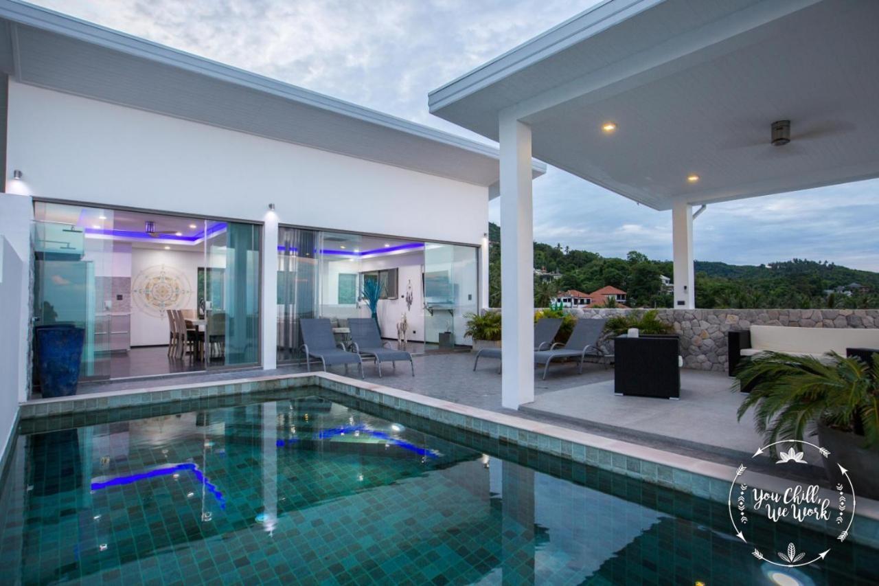 Villa Azur, 4 Bedrooms, Ocean View Chaweng  Exterior foto