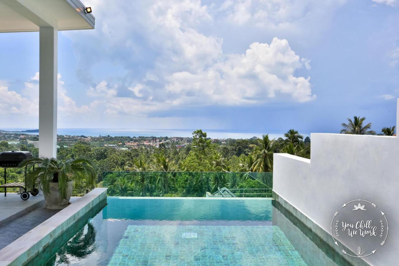 Villa Azur, 4 Bedrooms, Ocean View Chaweng  Exterior foto