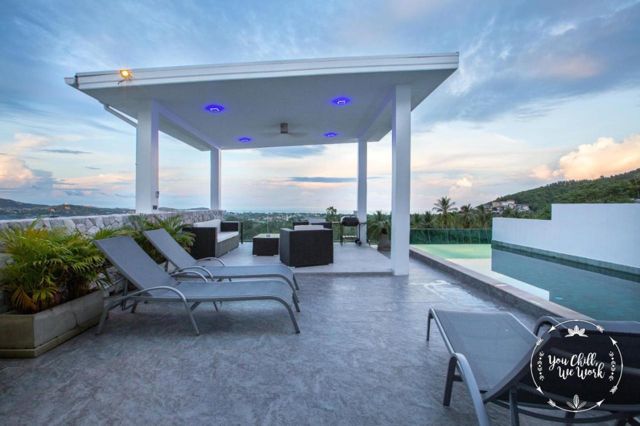 Villa Azur, 4 Bedrooms, Ocean View Chaweng  Exterior foto