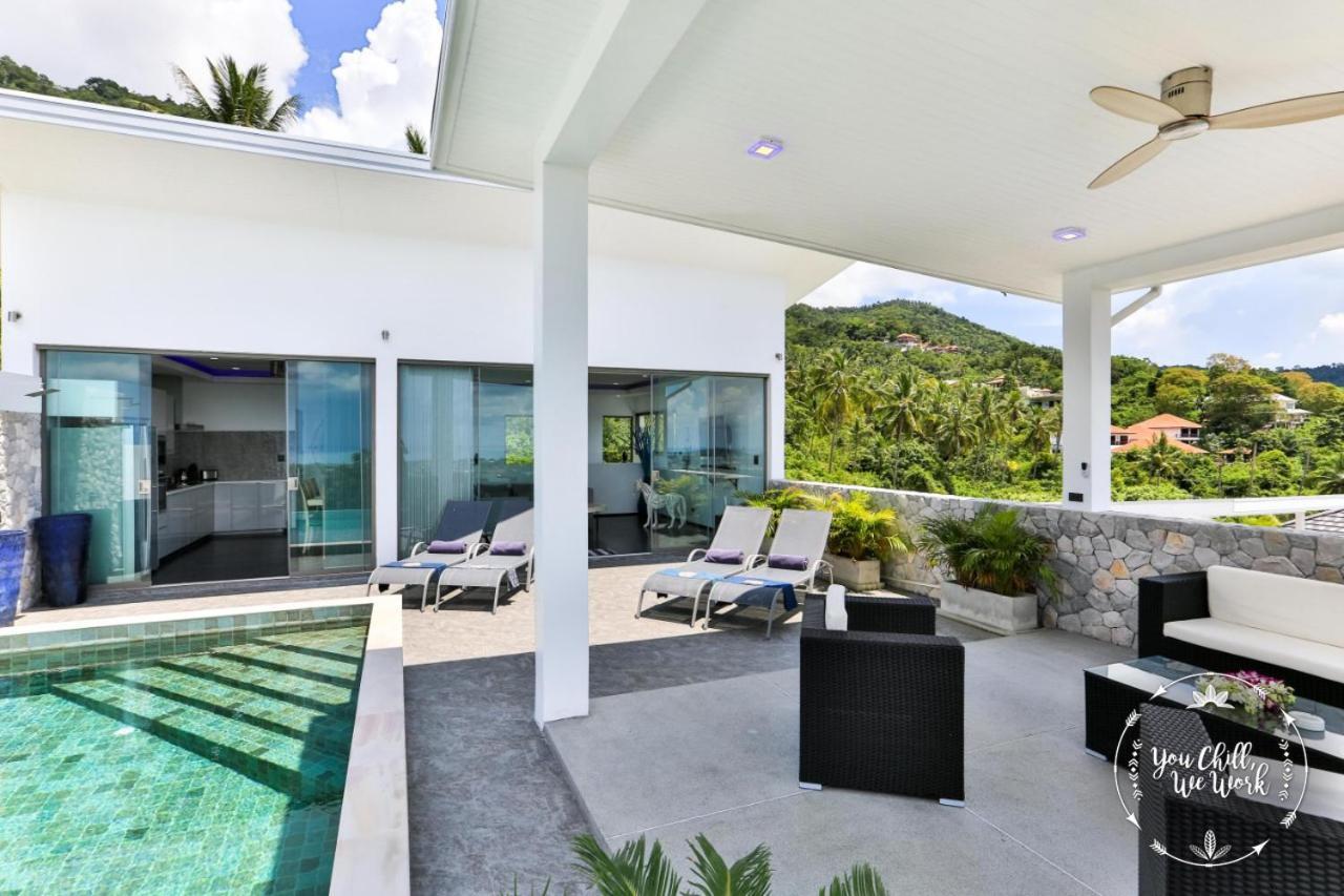 Villa Azur, 4 Bedrooms, Ocean View Chaweng  Exterior foto