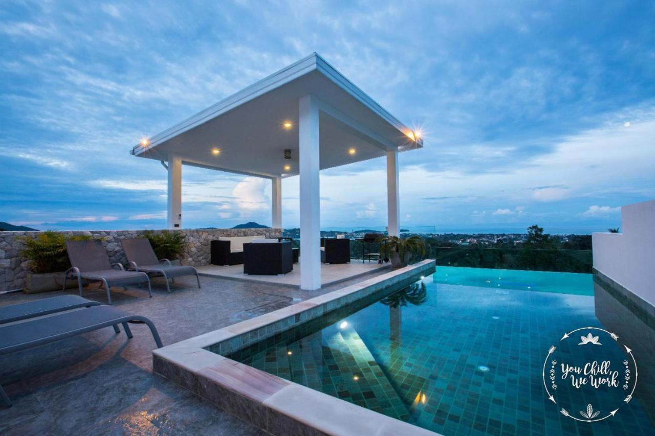 Villa Azur, 4 Bedrooms, Ocean View Chaweng  Exterior foto
