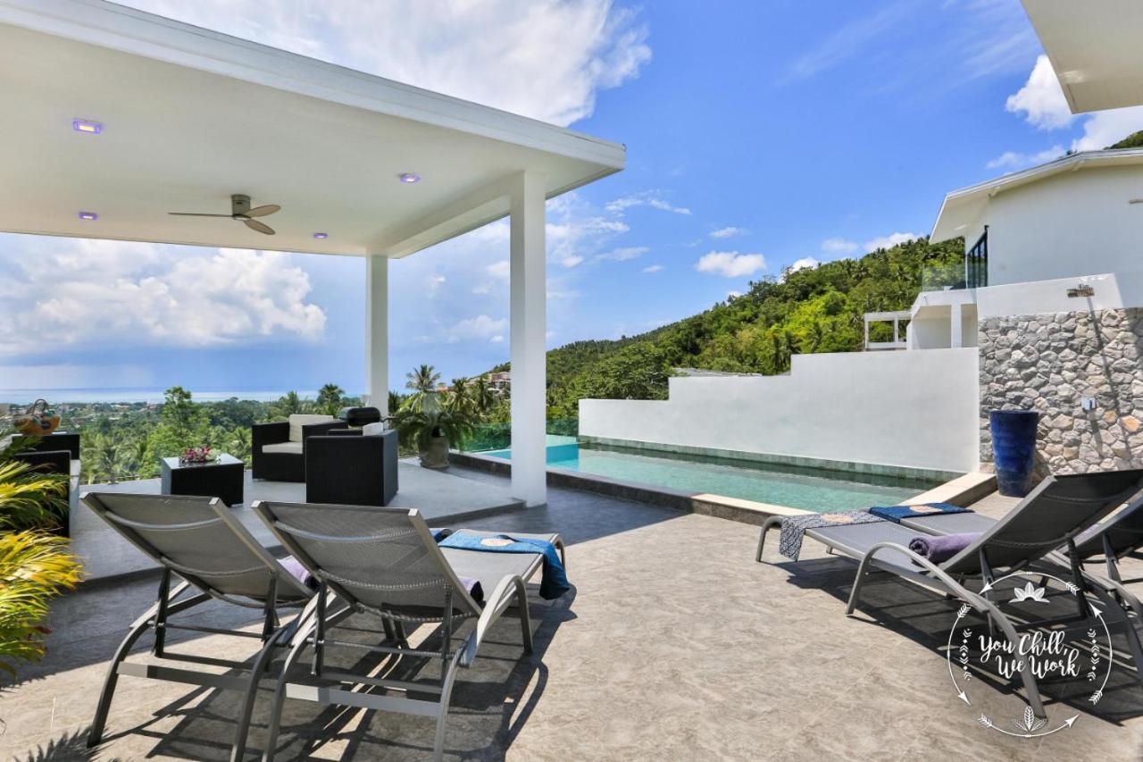 Villa Azur, 4 Bedrooms, Ocean View Chaweng  Exterior foto
