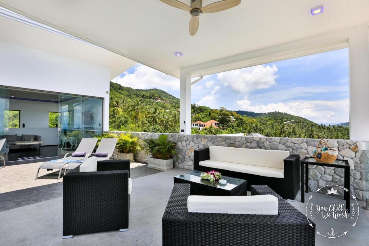 Villa Azur, 4 Bedrooms, Ocean View Chaweng  Exterior foto