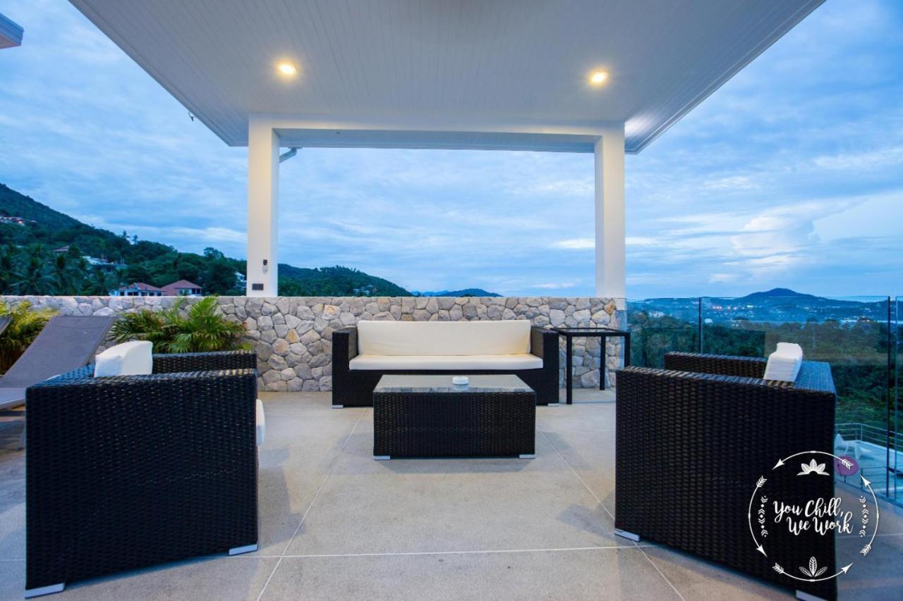 Villa Azur, 4 Bedrooms, Ocean View Chaweng  Exterior foto