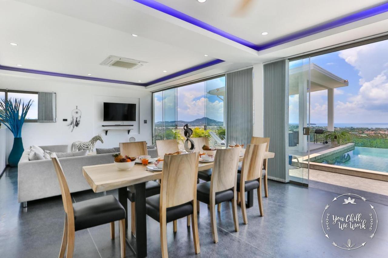 Villa Azur, 4 Bedrooms, Ocean View Chaweng  Exterior foto