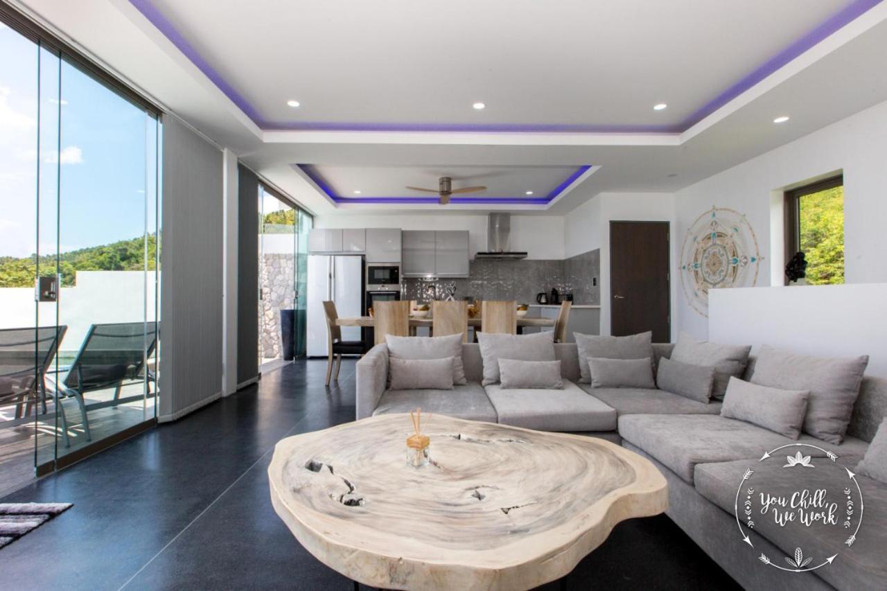 Villa Azur, 4 Bedrooms, Ocean View Chaweng  Exterior foto