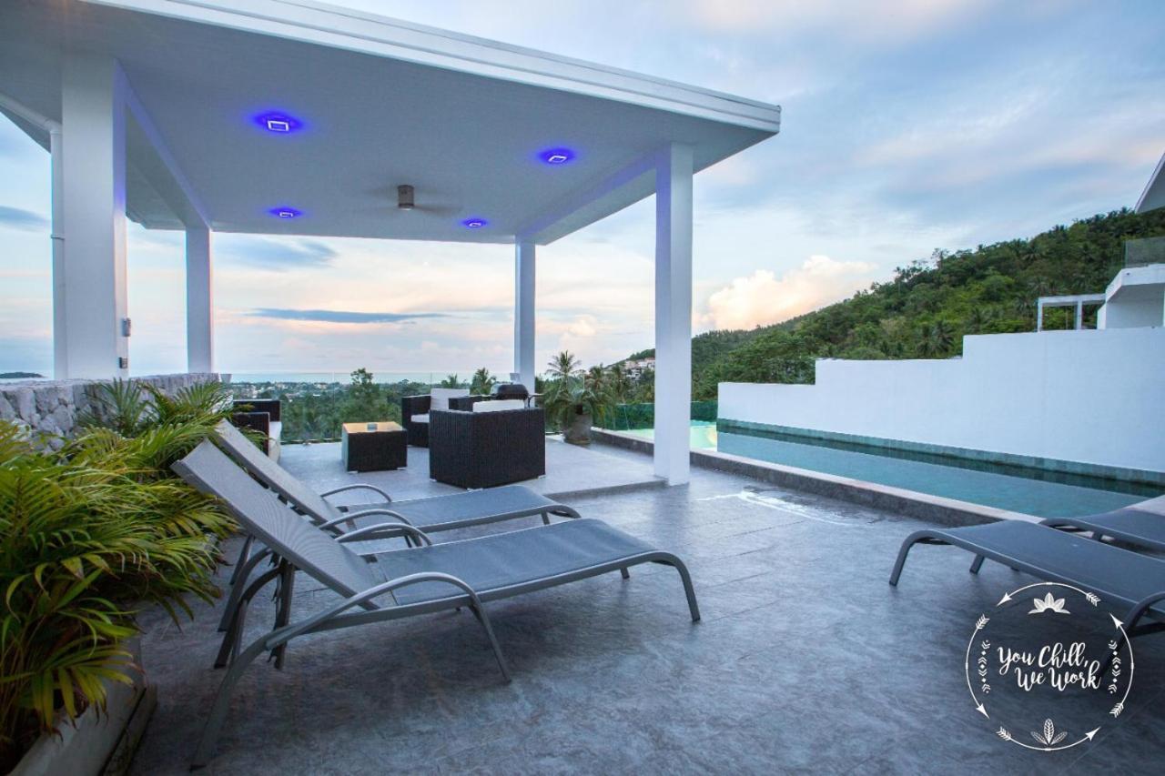 Villa Azur, 4 Bedrooms, Ocean View Chaweng  Exterior foto