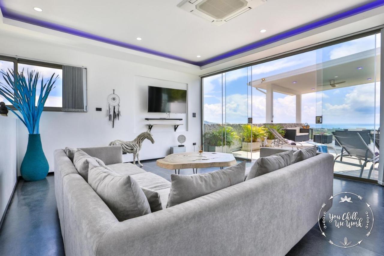 Villa Azur, 4 Bedrooms, Ocean View Chaweng  Exterior foto