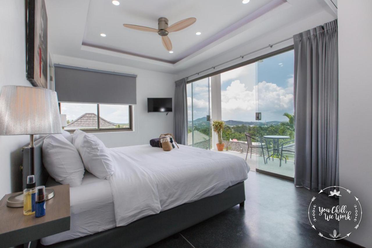 Villa Azur, 4 Bedrooms, Ocean View Chaweng  Exterior foto